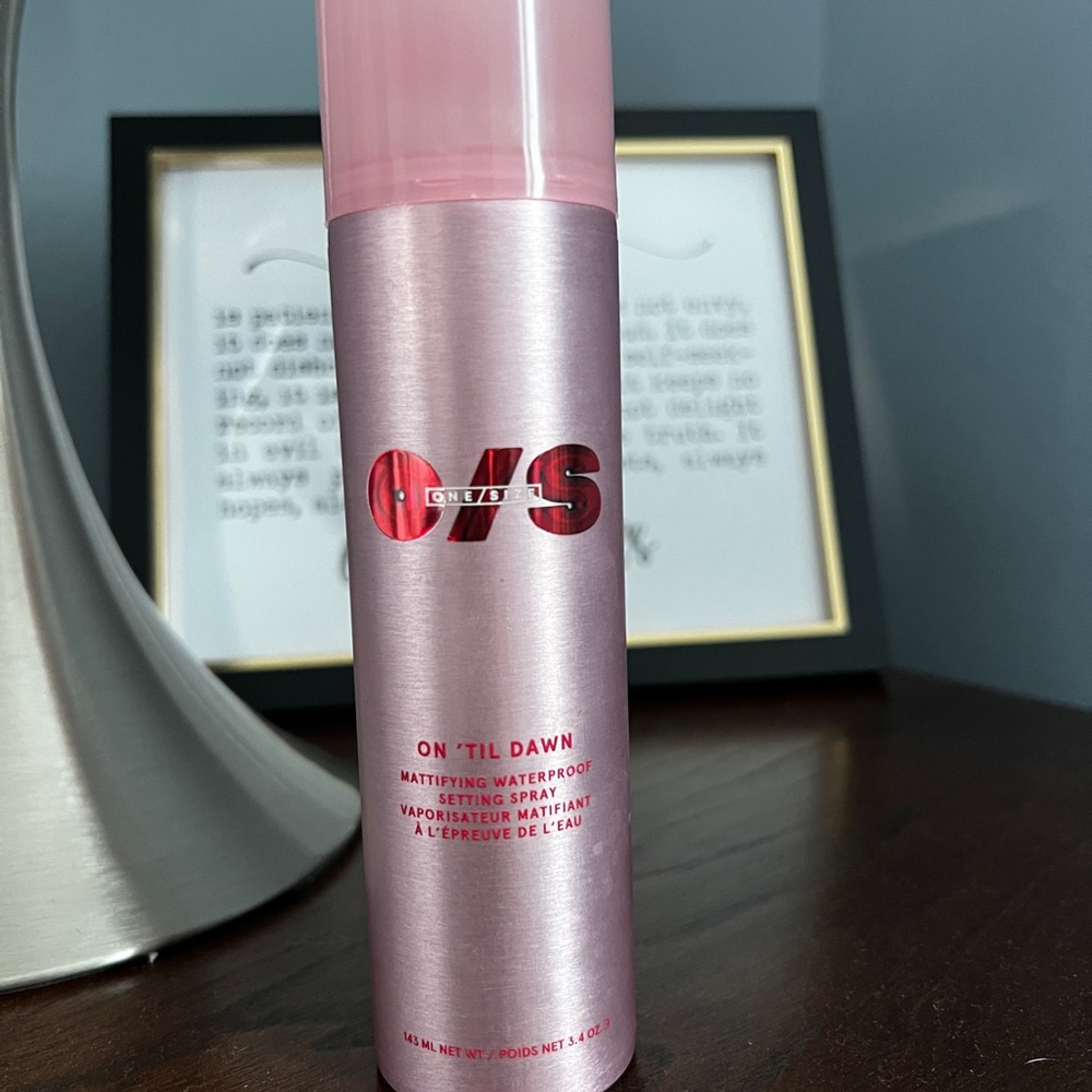 One/Size by Patrick Starr Mattifying Waterproof Setting Spray